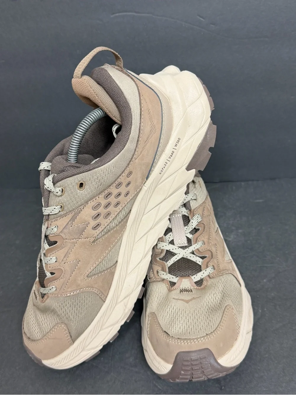 NEW HOKA ONE ONE Anacapa Breeze Low Dune Oxford Tan 1127920-DOTN Size 10.5 D